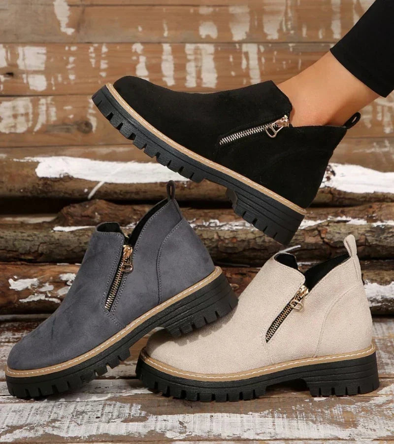 Rosina | Women's Ankle Boots with Lightweight Wedge Heel