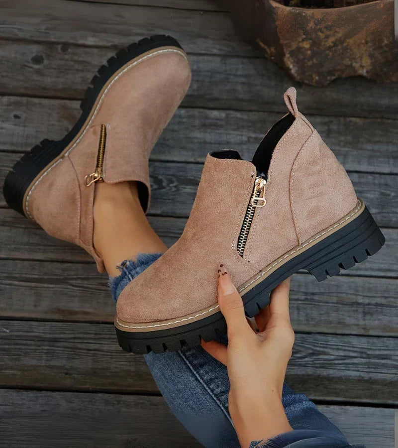 Rosina | Women's Ankle Boots with Lightweight Wedge Heel
