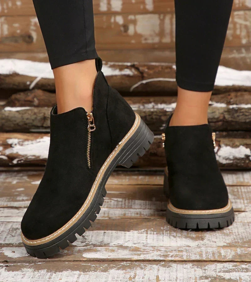 Rosina | Women's Ankle Boots with Lightweight Wedge Heel