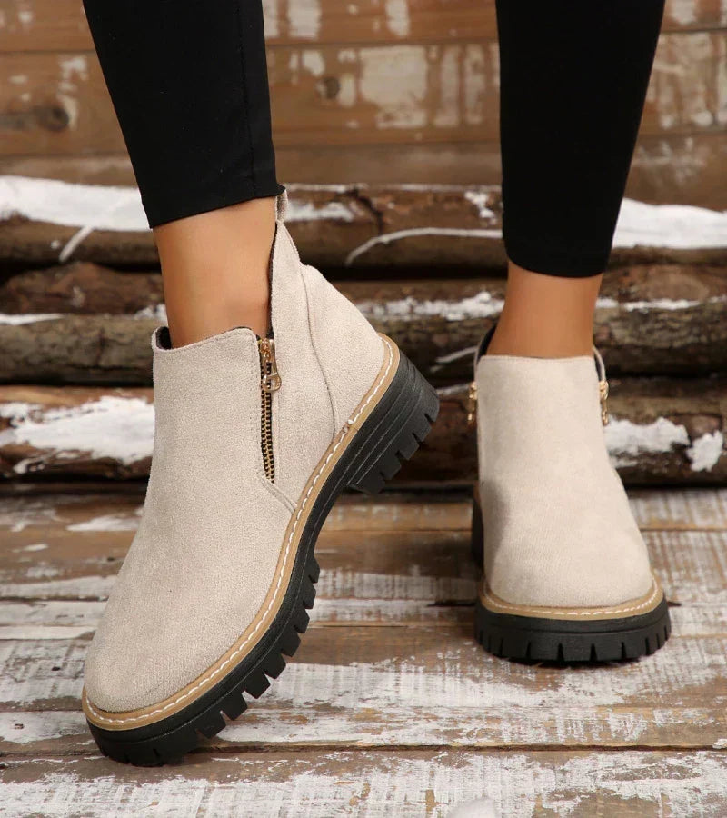 Rosina | Women's Ankle Boots with Lightweight Wedge Heel
