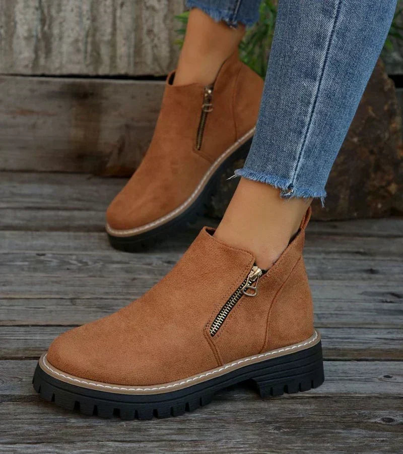 Rosina | Women's Ankle Boots with Lightweight Wedge Heel