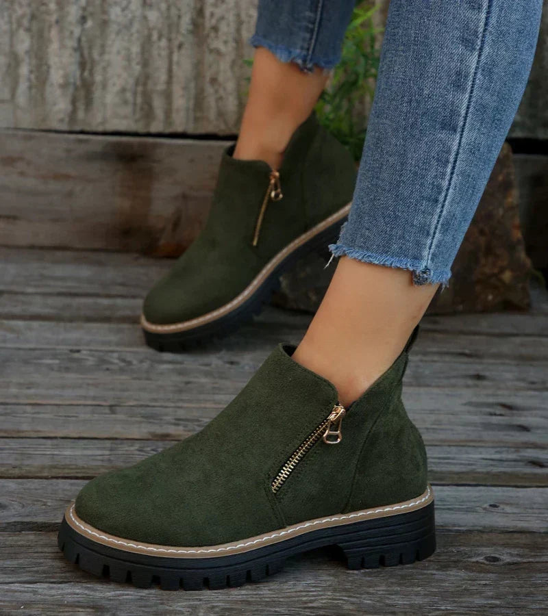 Rosina | Women's Ankle Boots with Lightweight Wedge Heel