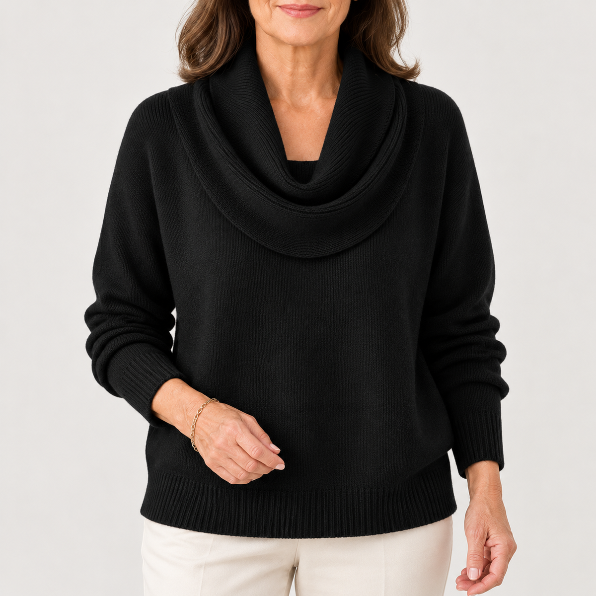 Carys | Soft Cowl Neck Sweater
