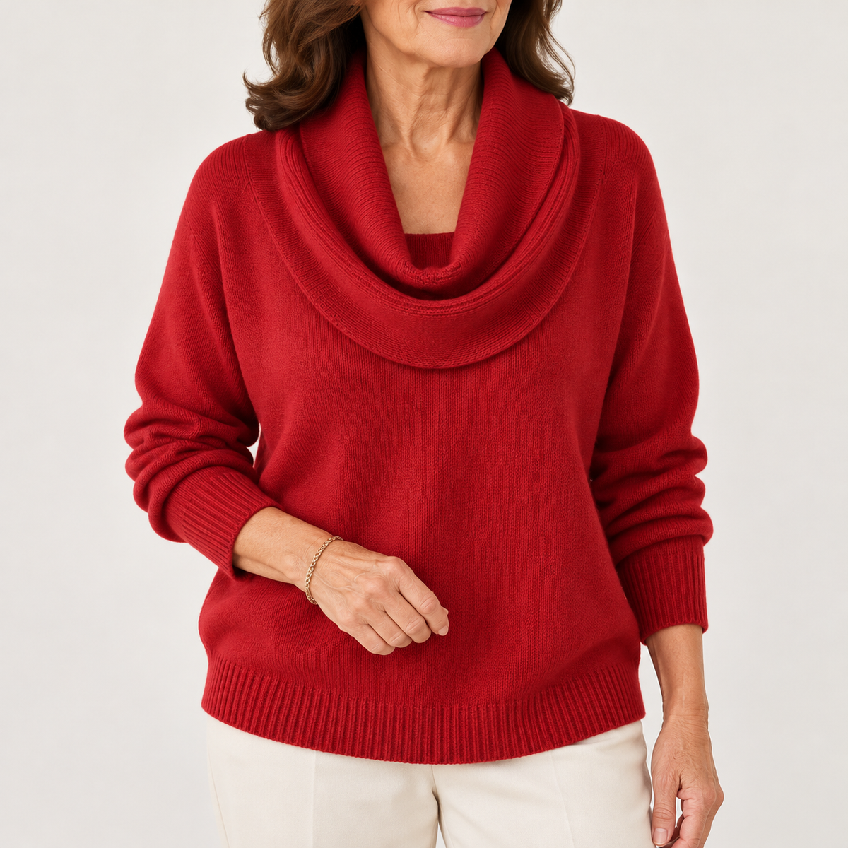 Carys | Soft Cowl Neck Sweater