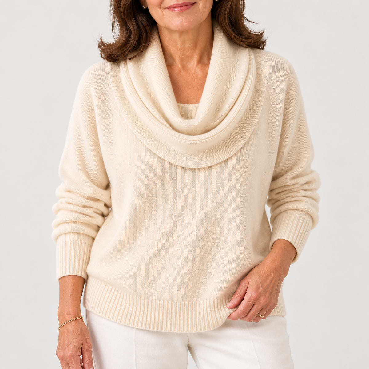 Carys | Soft Cowl Neck Sweater