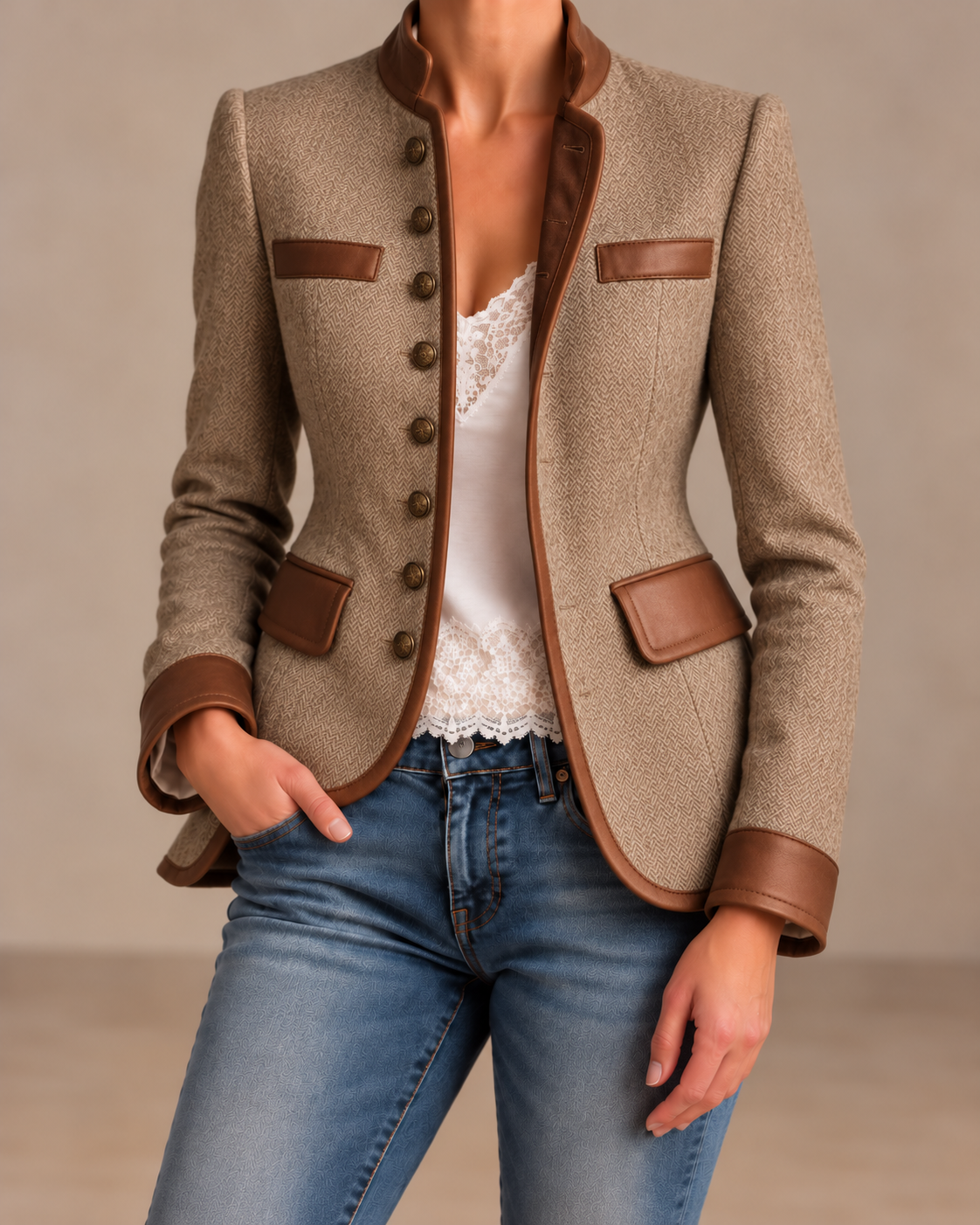 Women’s Tailored Fitted Blazer