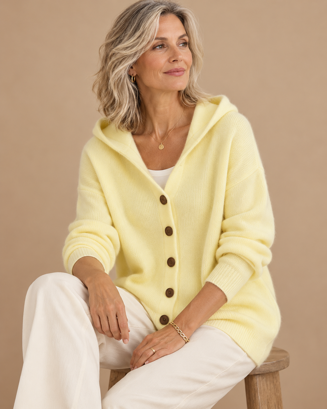 Teri | Women’s Long Sleeve Cardigan with Hooded