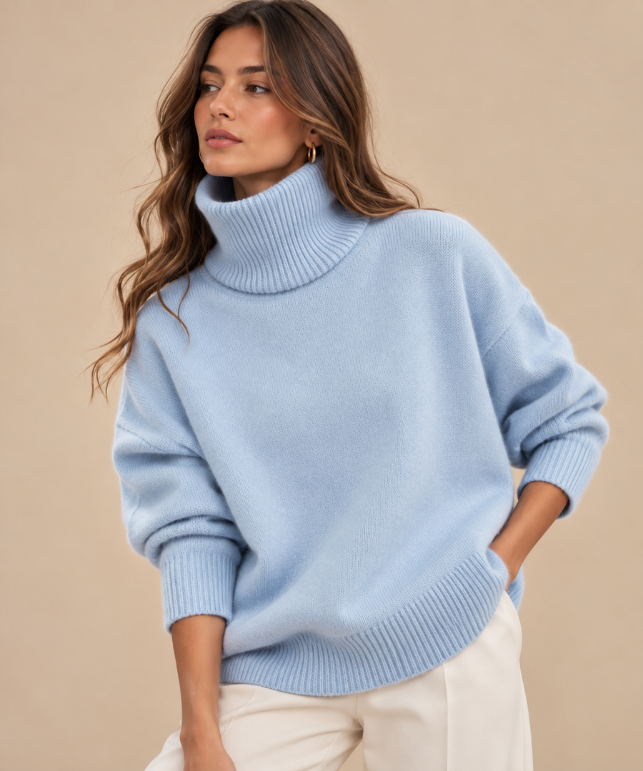 Bequia Turtleneck Knit Sweater