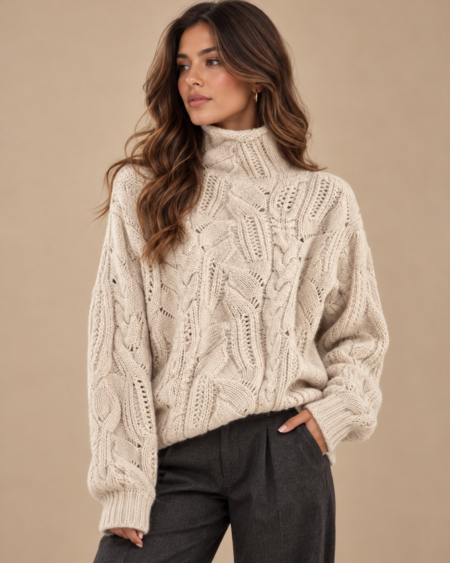 ZENDRIELLE – ELEGANT SWEATER WITH LUXURIOUS WARMTH