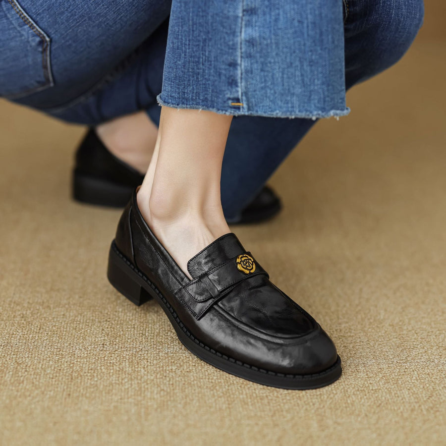 Morrelle | Leather Loafers