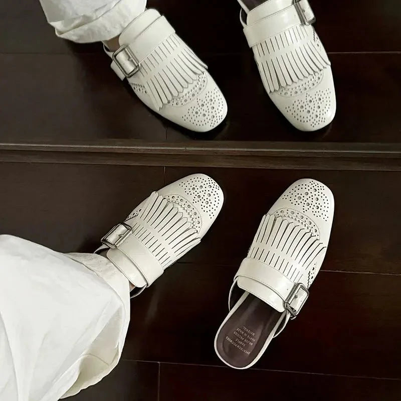 Winslow | Fringe Leather Loafers