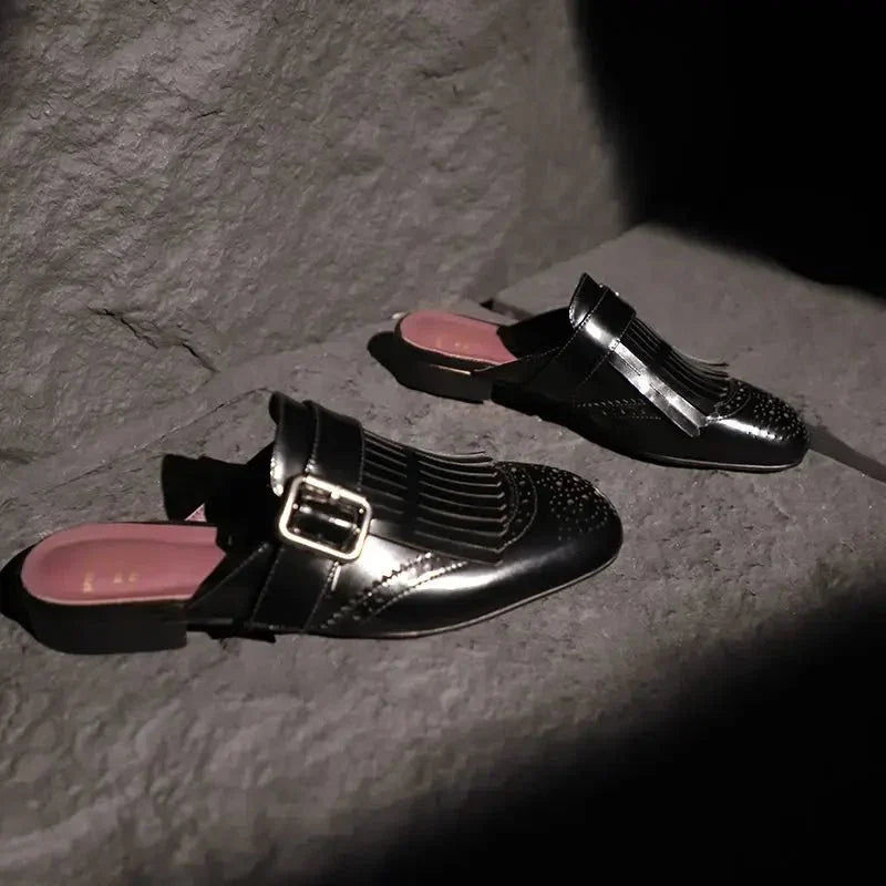 Winslow | Fringe Leather Loafers