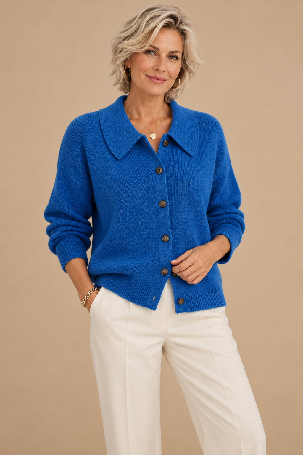 Vespera™ | Button Collar Cardigan