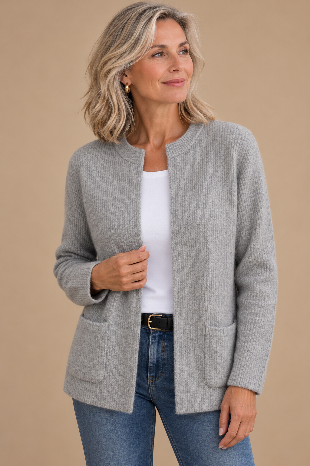 Annika | Cozy Cardigan with Deep Pockets