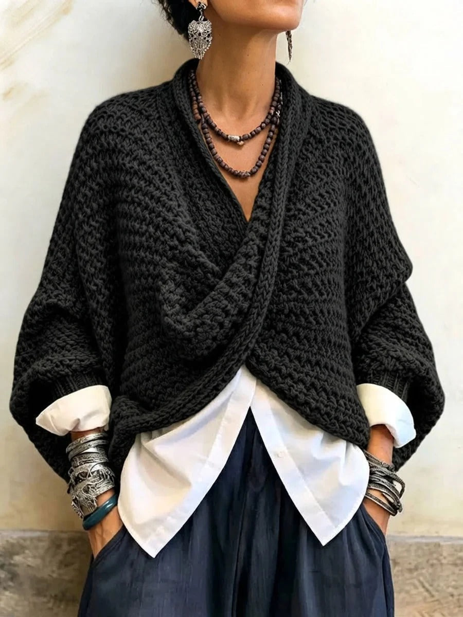 Lorelei™ Batwing Crossover Sweater
