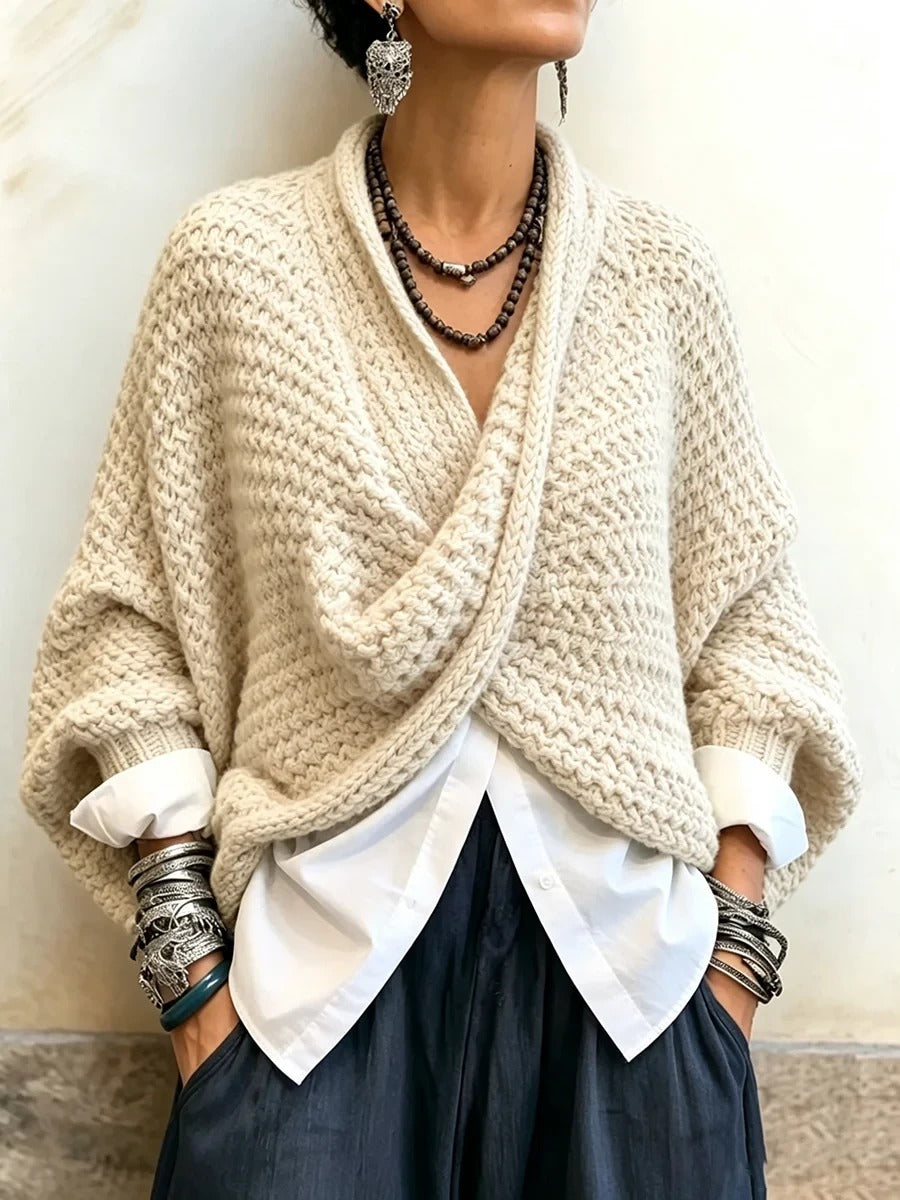 Lorelei™ Batwing Crossover Sweater