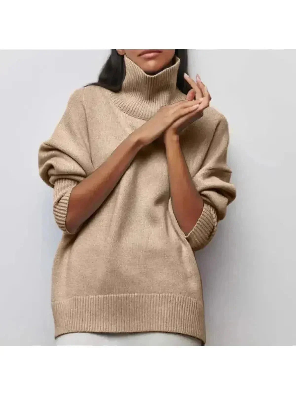 Bequia Turtleneck Knit Sweater