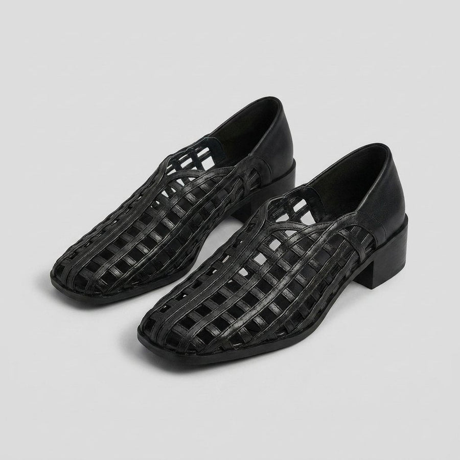 Cora | Sandals for Women Hollow Out Design, Faux Leather