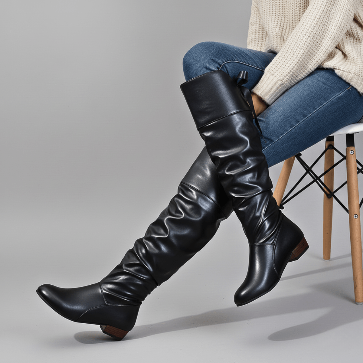 Vionne Leather Boots
